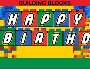 HAPPY BIRTHDAY Blocks