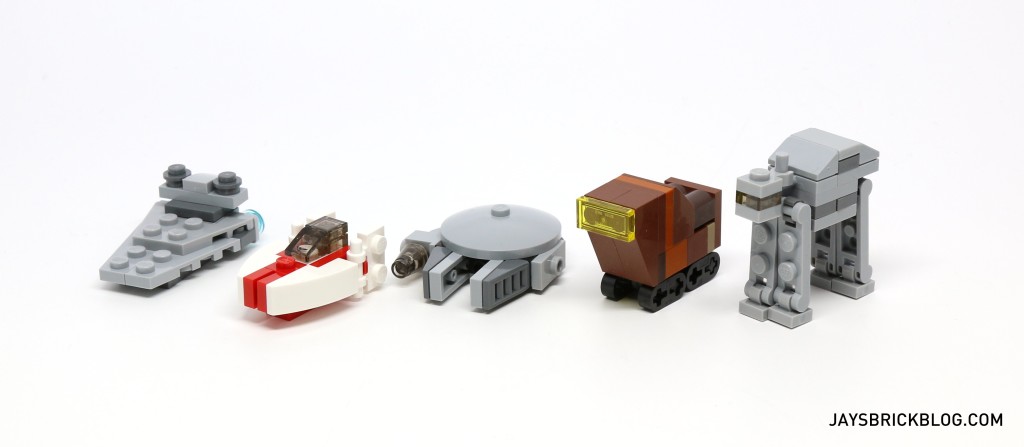 small lego star wars ships